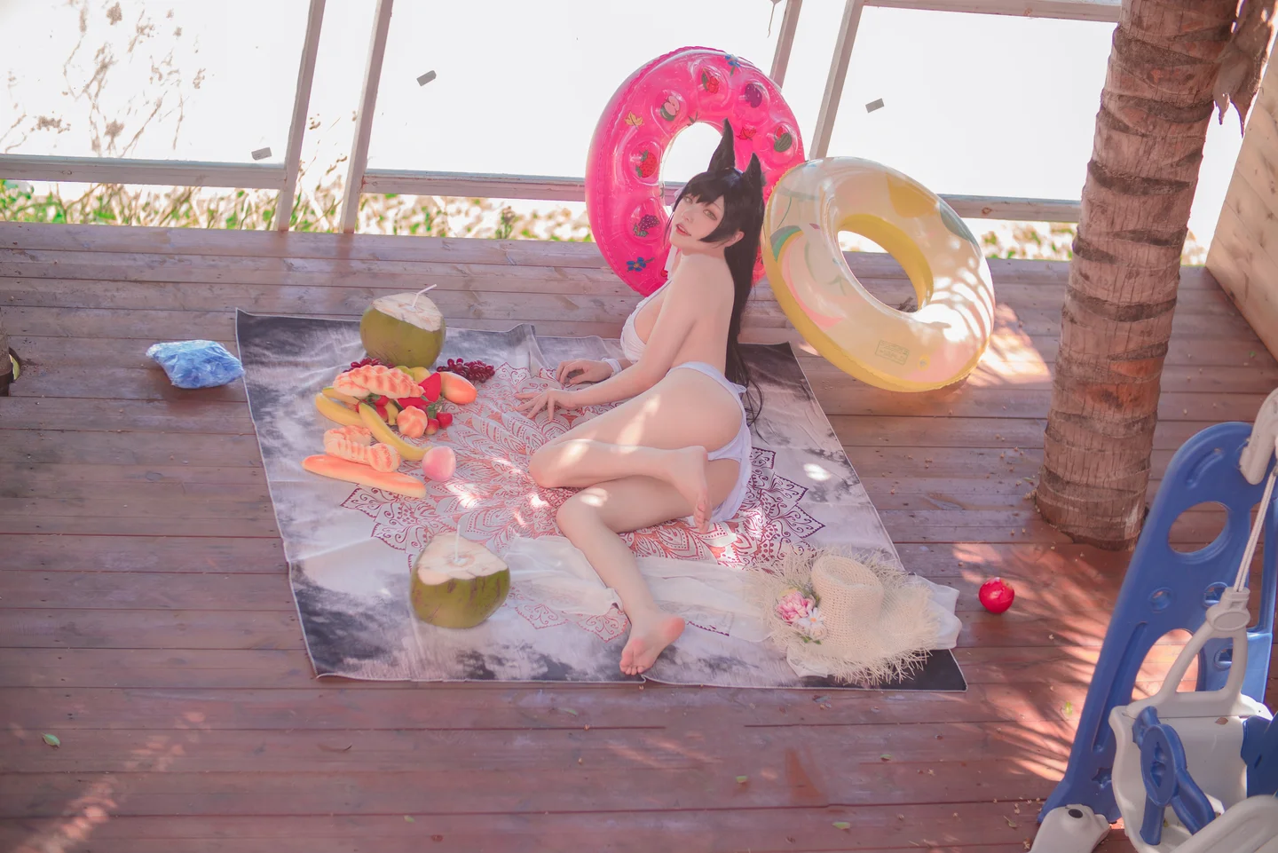 起司块wii - 爱宕泳装 [42P-255MB] tg@simisebaisi 【丝足阁】025.webp